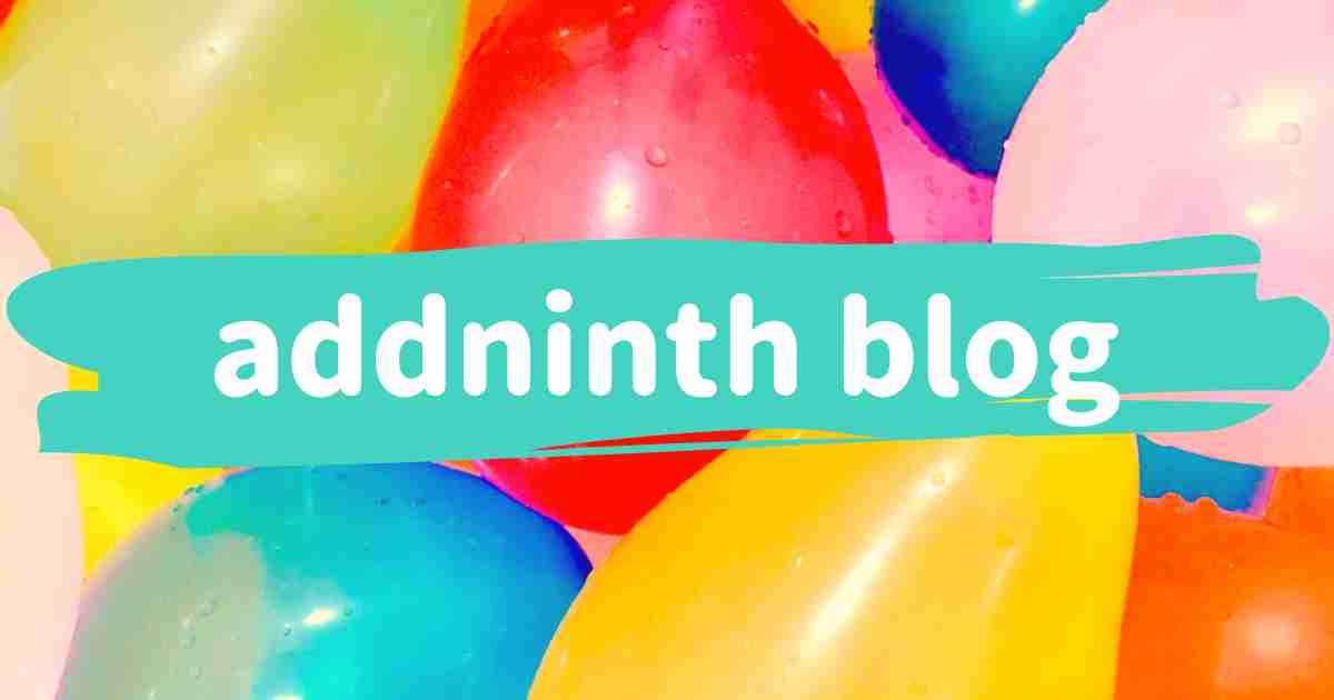 addninth blog | ぼんたのお悩み解決情報発信ブログ